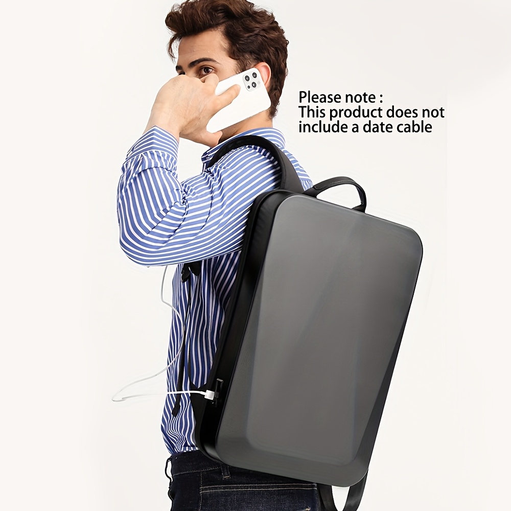 mens anti theft rechargeable laptop backpack Temu Ukraine