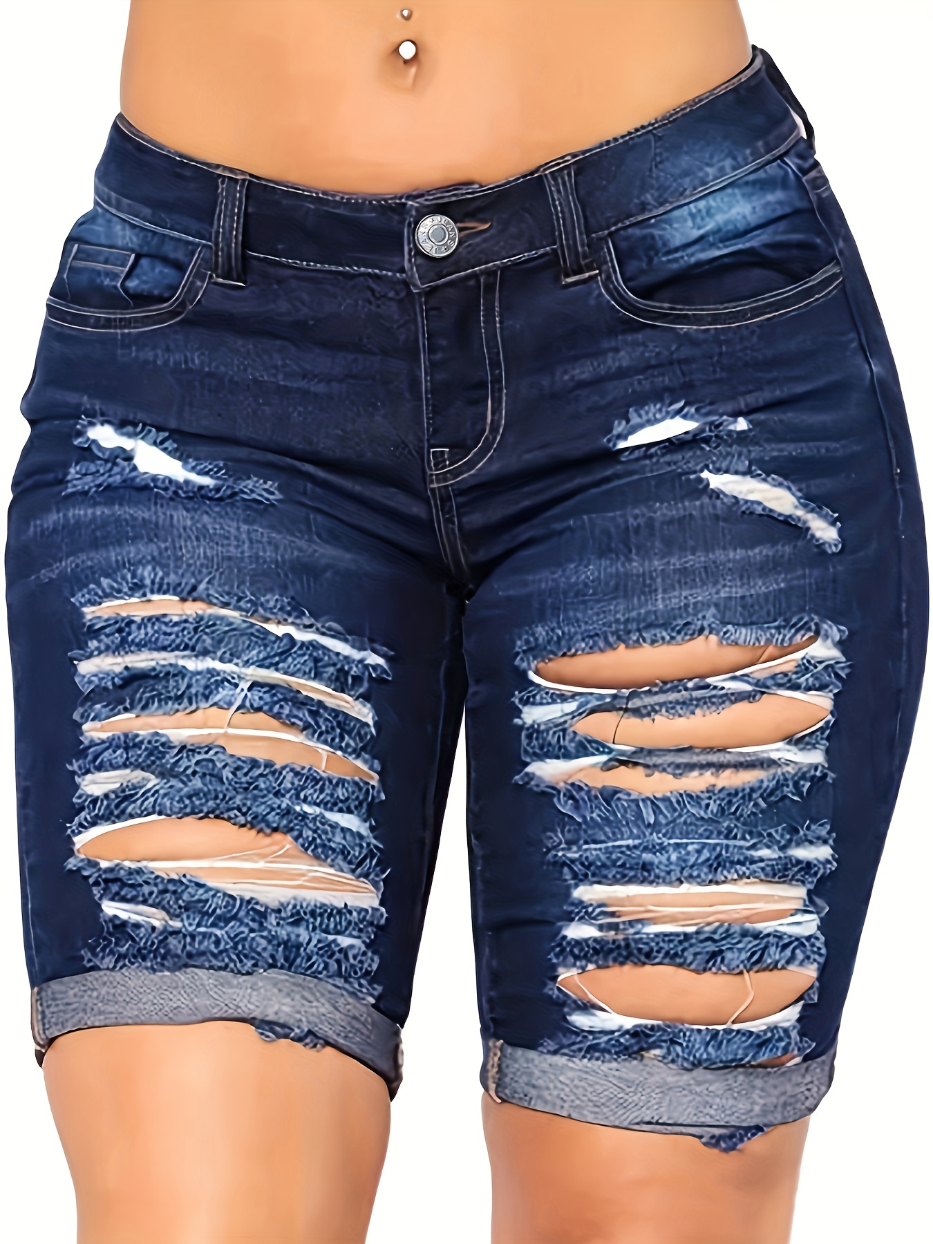 Denim shorts women's hot pants - Tailor Shop Dubai