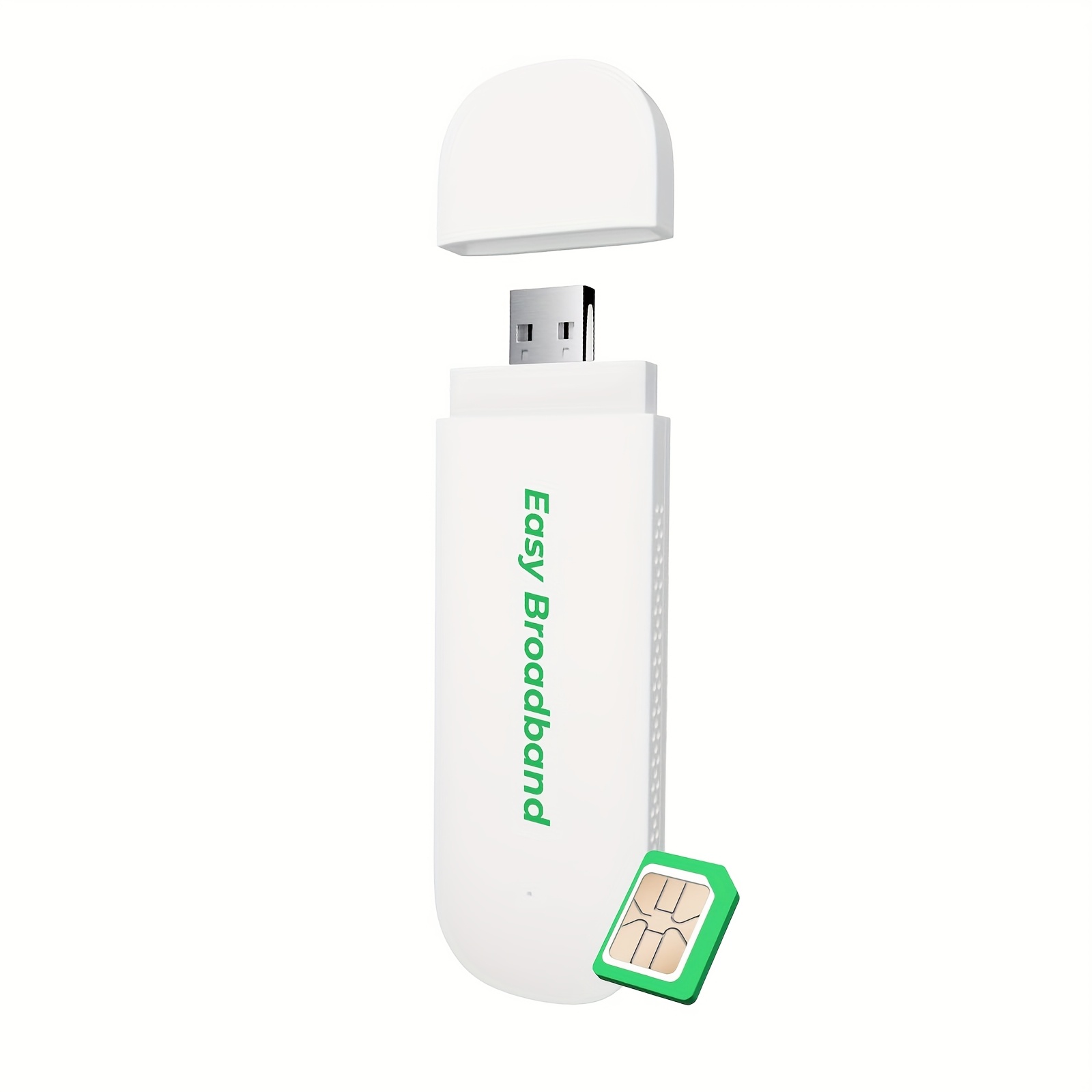 Image of 4g Lte Usb Wifi 6 Dongle, Portable Mobile Hotspot With Pre-installed Sim & Prepaid Data, Supports Up To 10 Devices, , Us