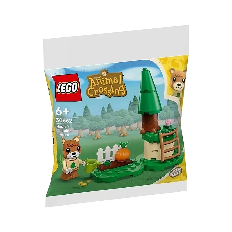 TEMU Version européenne, LEGO 30662 - Jardin d'érables et de citrouilles, Jouets de construction à briques, Convient pour de fêtes ou d'anniversaire.