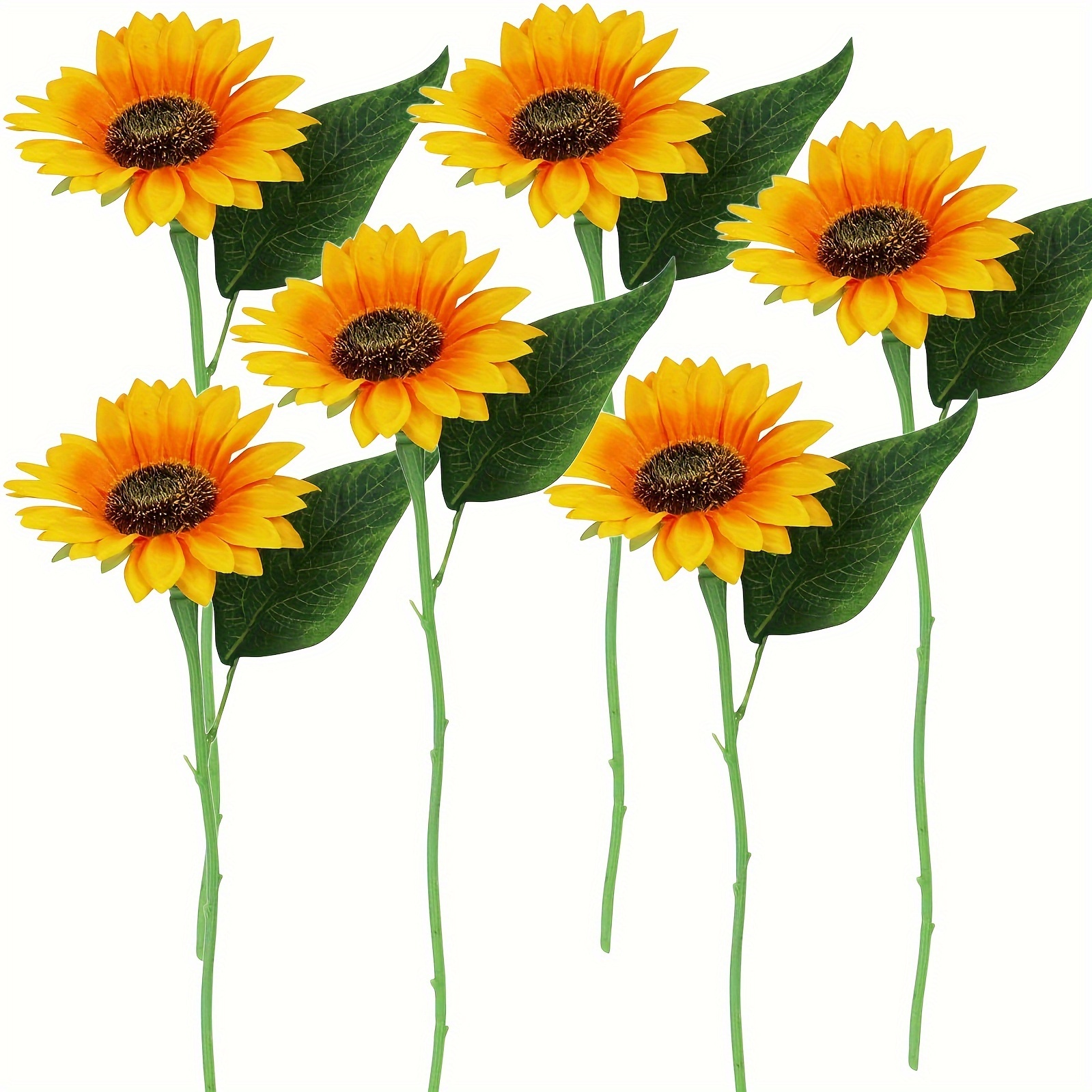 Künstliche Sonnenblume 45,7cm - Realistische Seidenblume Für Zuhause & Hochzeit