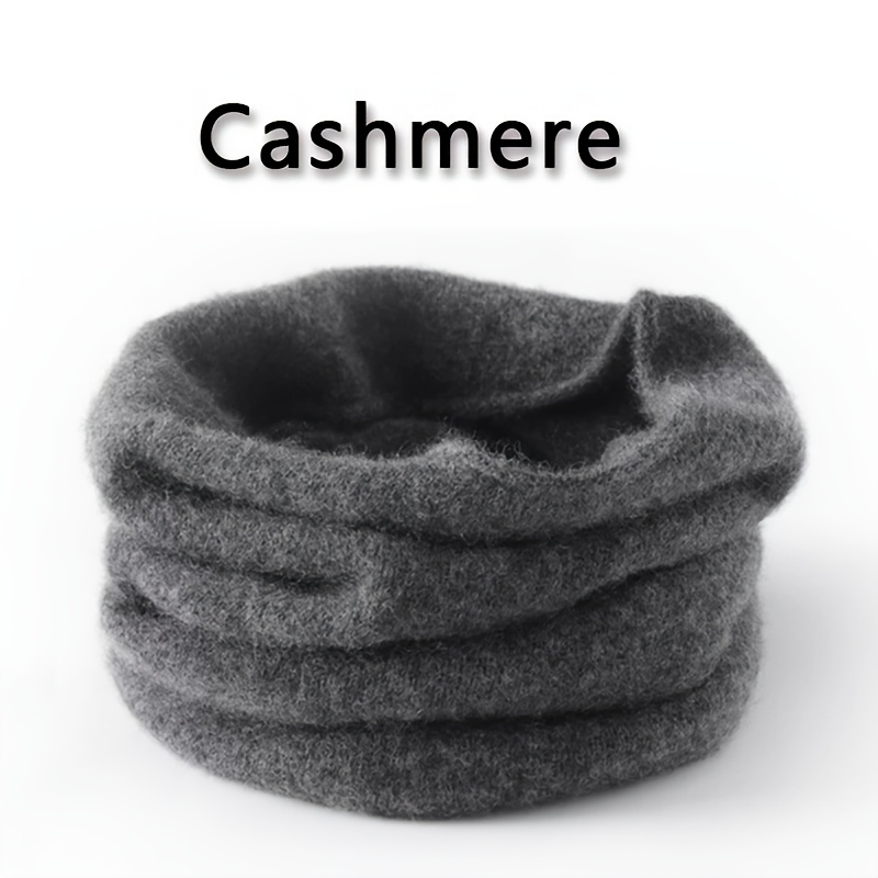 TEMU Cashmere Scarf - Winter Cold-proof Women's Neck Warm Soft Scarf For Men'-proof Cashmere Scarf