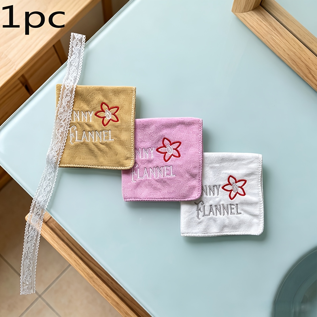 Ladies Cleaning Towel, Thickened Funny Embroidered Small Washcloth, Soft and Absorbent, Ideal Gift for Mother s Day or Father s Day, or as a Humorous Gift