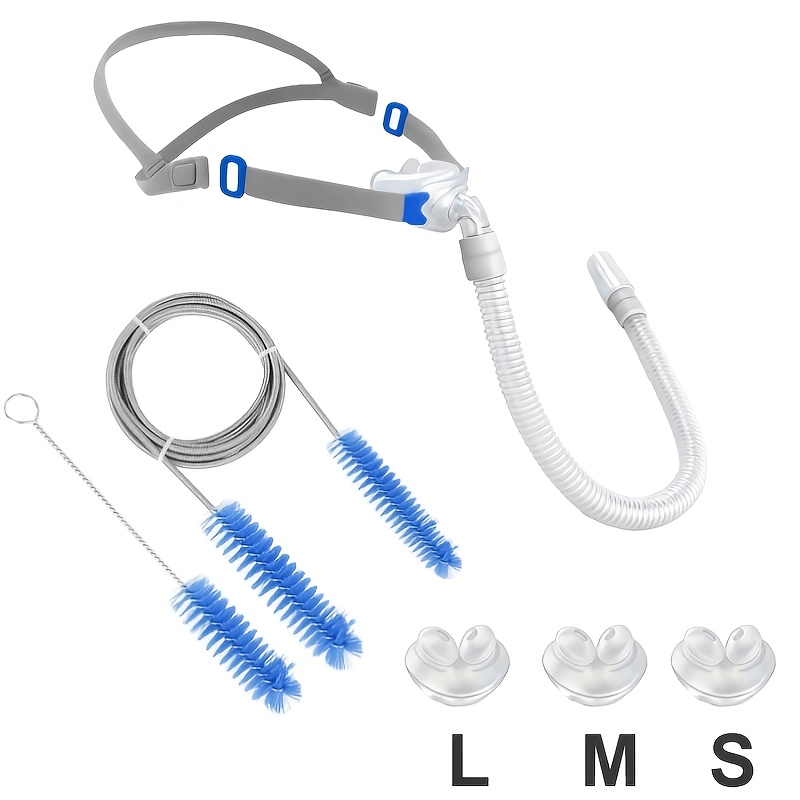 TEMU 1 Set Universal Kit With S/m/l 3 Sizes, Comes With 1 Set Cpap Cleaning Brushes