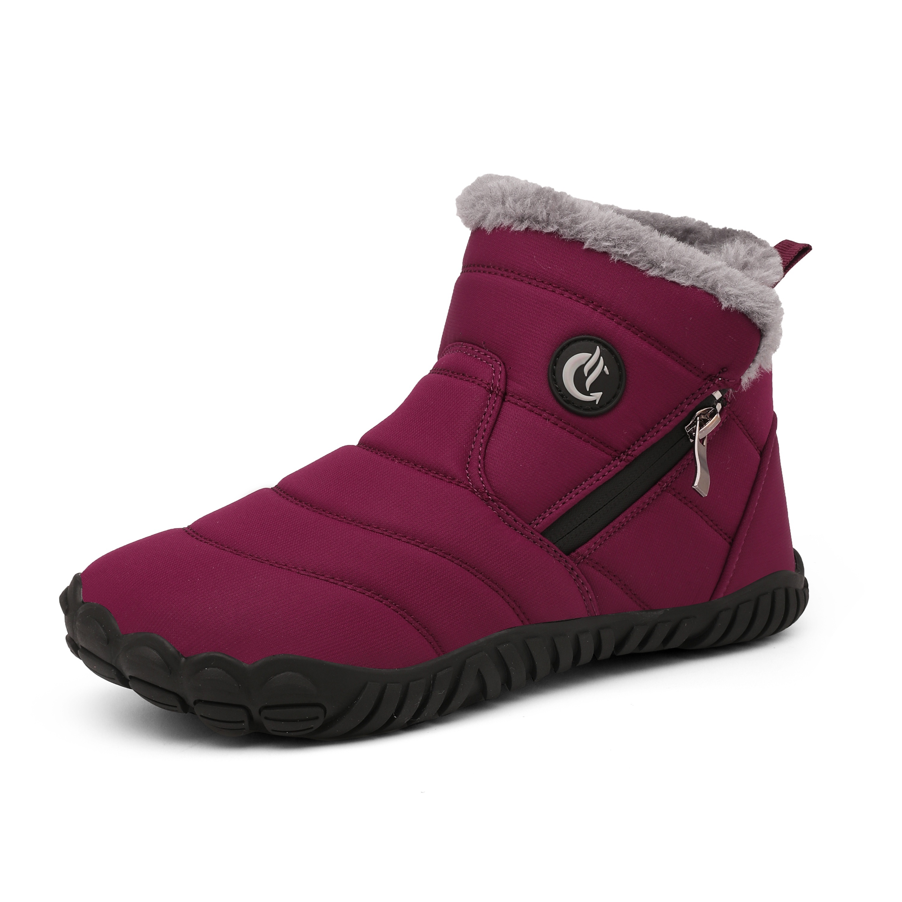 Women' Color Snow Boots With Plush Lining, Men's Soft Soled Anti-slip Snow Boots, Casual Windproof Winter Boots, Couple Boots, Ankle Boots, Hiking Boots
