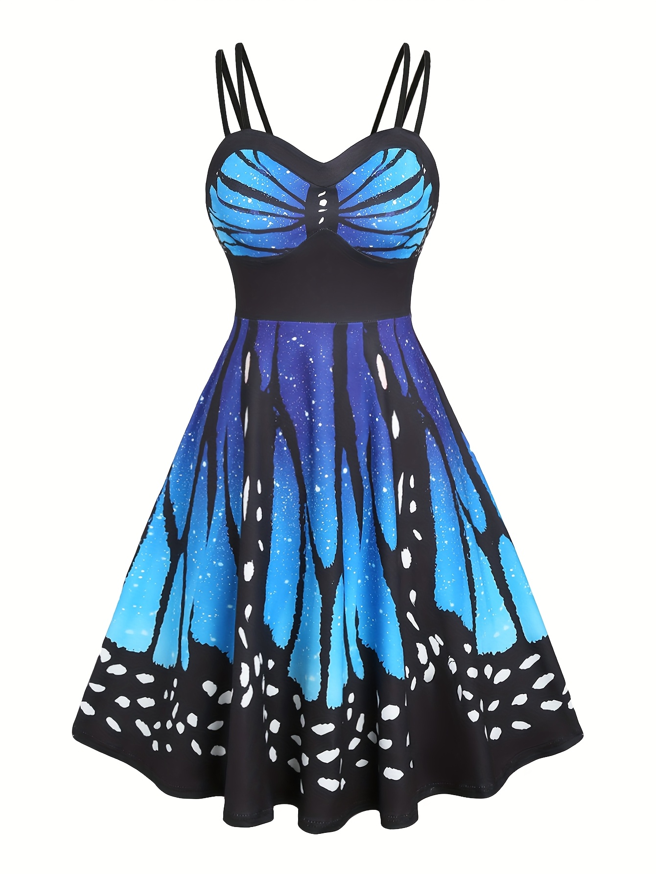 butterflies dress sold on Temu United States