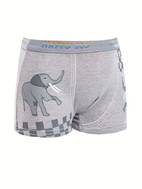 9pcs boys boxer briefs soft breathable underwear with animal letter prints elastic waistband machine washable assorted colors for