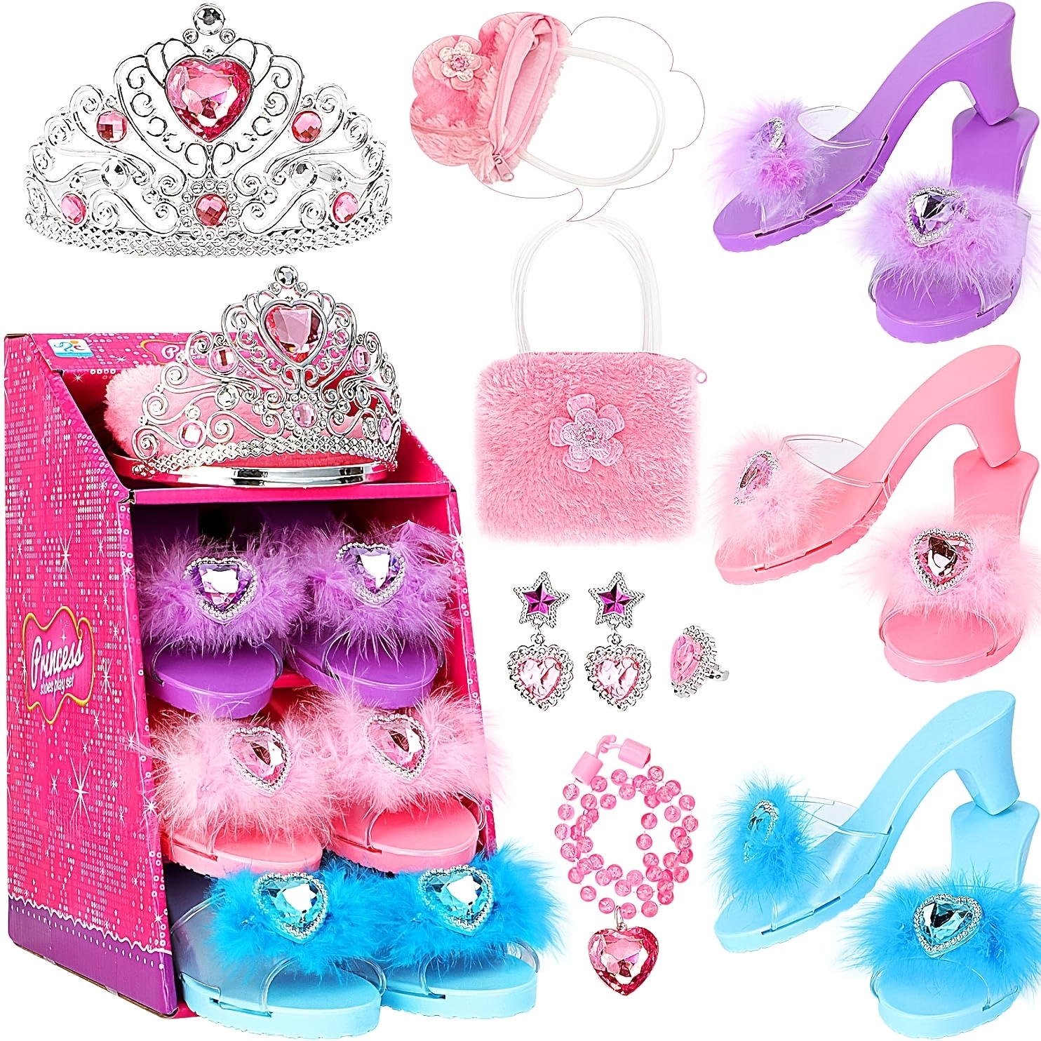 prinsessen verkleed set voor meisjes