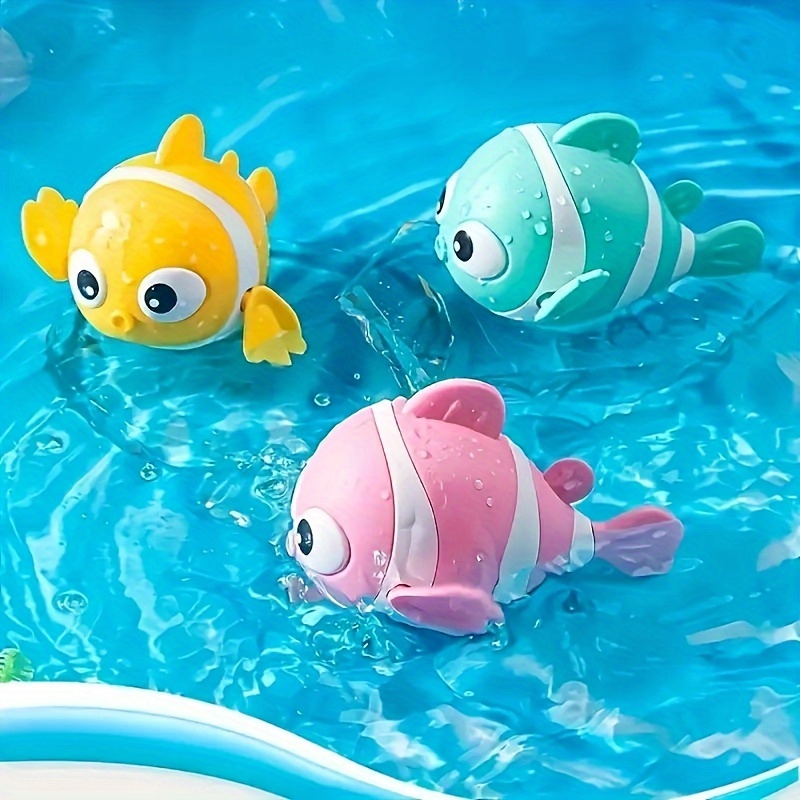 

3 Packs Floating Kids Bath Toy: Swimming Floating Water Toy Bathtub Toys For Kids, Cute Pool Toys For Christmas Gifts, Random Color