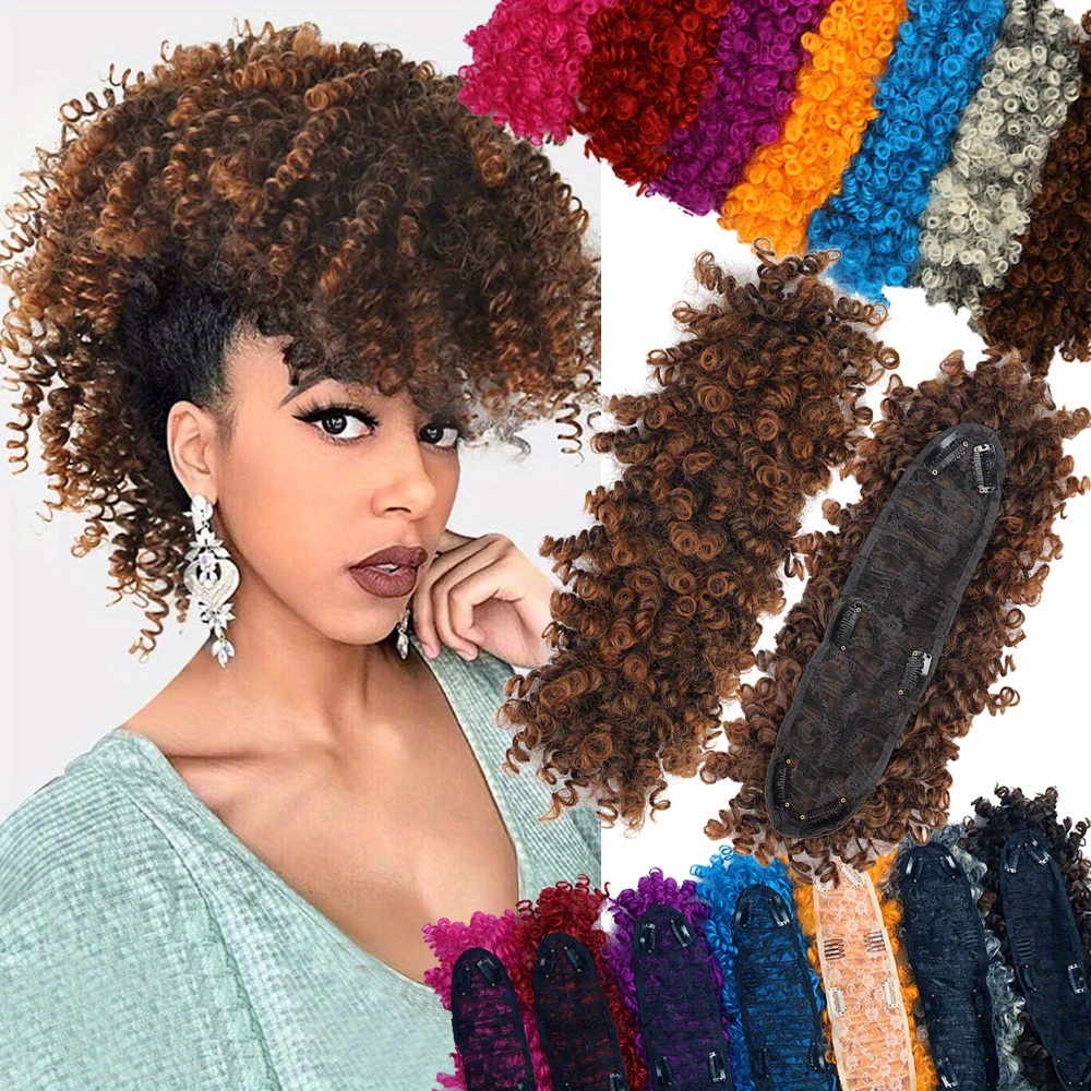 Faux Hawk Fake Long Hair Ponytail Mohawk Ponytail Sold On Temu