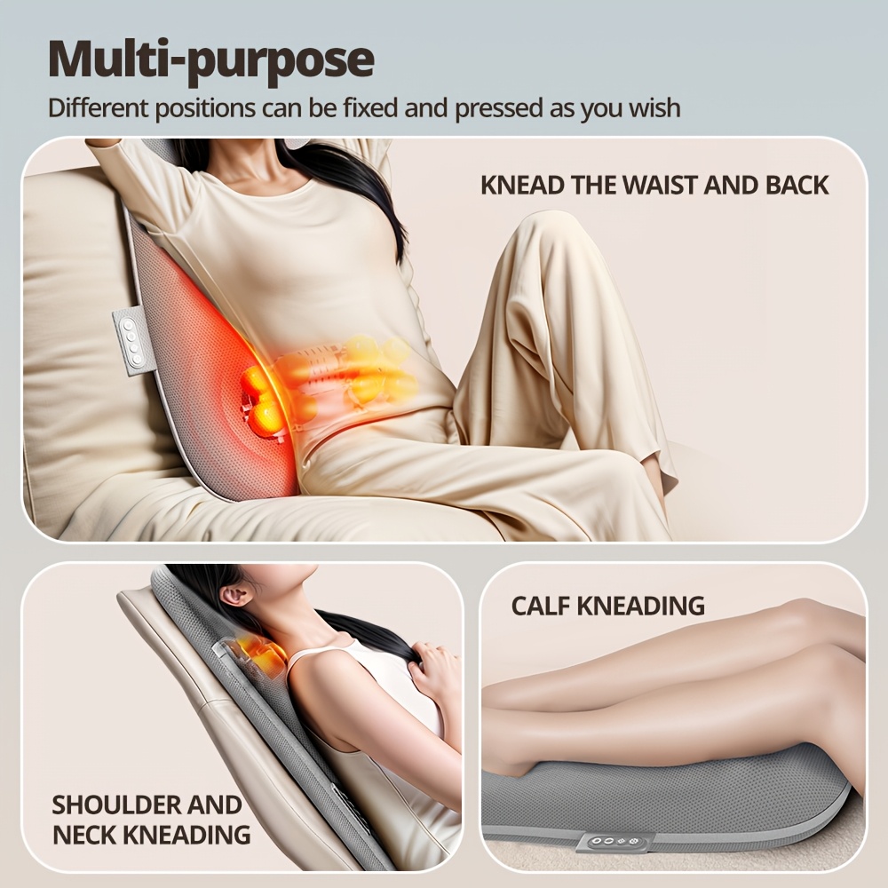 walking massage cushion waist massager kneading body massage Temu