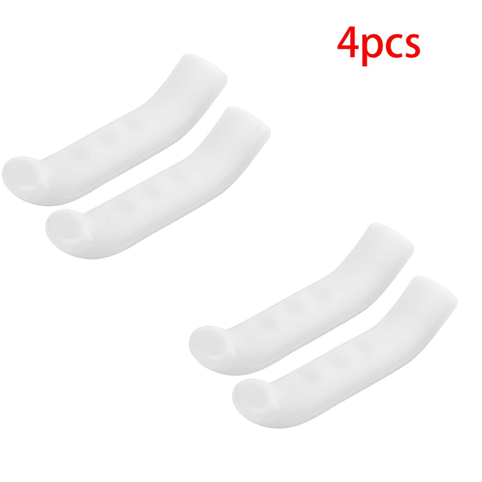 TEMU Lot de 4 protège-poignées antidérapants pour de frein, housse de protection antidérapante pour poignée de frein de vélo, convient aux vélos de