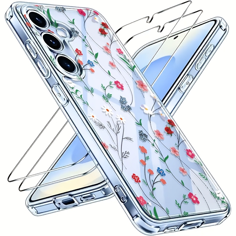 TEMU Compatible With 's Latest A17/a57/a37/s26/s26 Pro/s26 Ultra Models, 3pcs Set [1 Case And 2 Hd Screen Protectors], And A54/a34 (5g)/a15/a35