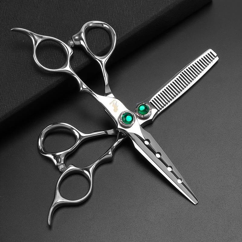 The Perfect Part Professional Hair Thinning Scissors – Stainless Steel Barber Shears Set
