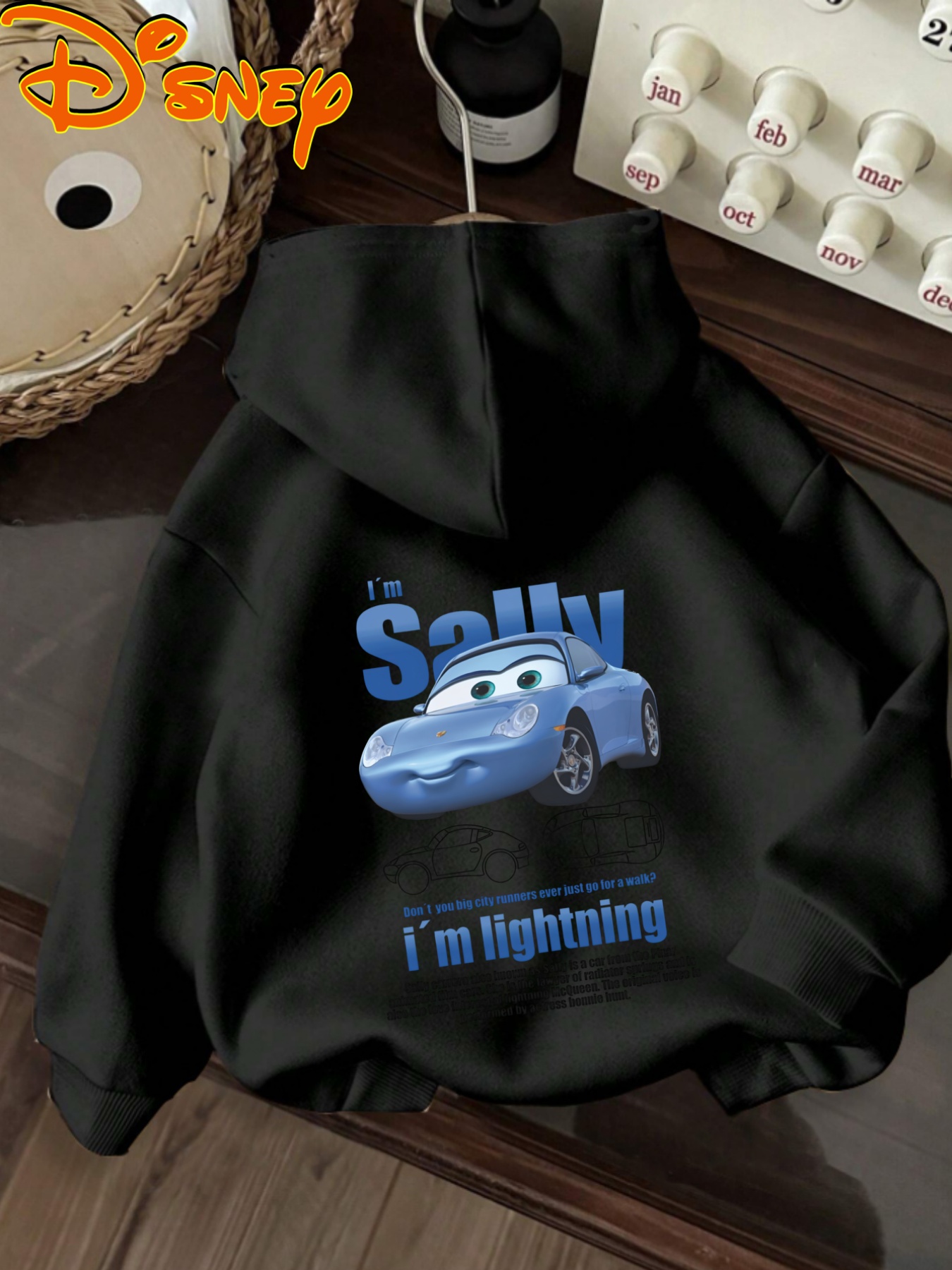 officieel dames cars film   &   hooded sweatshirt - schattige print van bliksemend snelle, zachte casual pullover met capuchon en trekkoord, 4-seizoenen   voor themafeestjes en ontspannende kleding (  gelicenseerd) – wasmachinebestandig wit met design van vriendinnetje salemijtjies eindeloze   aan de cartoonhelds, relaxte pasvorm ideaal   herfst winter 0