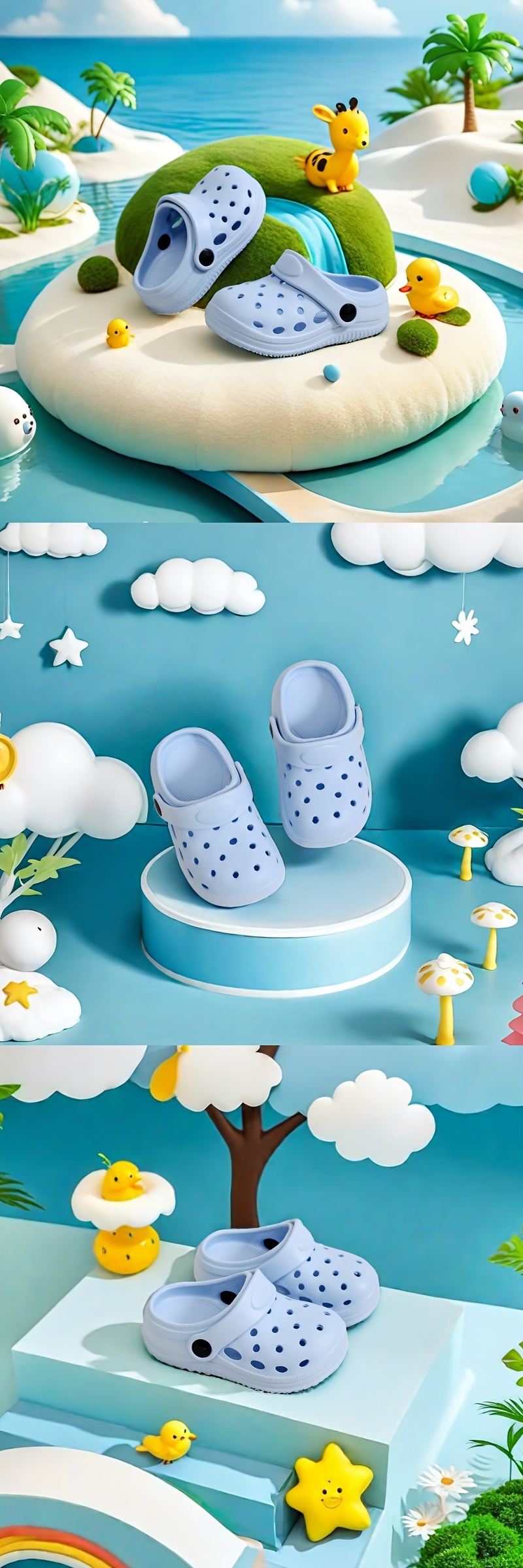 2025 New Summer Cute Indoor and Outdoor Fashionable Casual Slippers for Boys and Girls