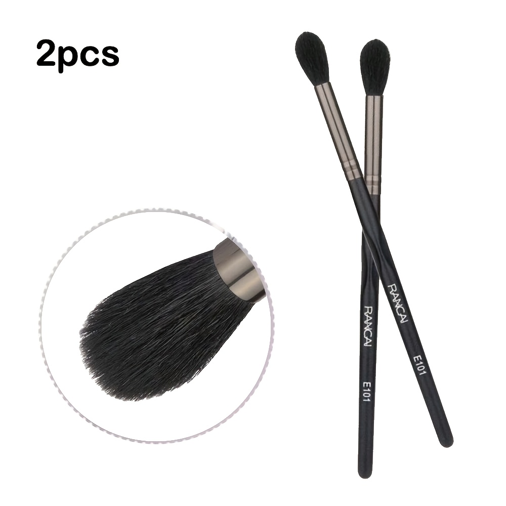 TEMU A Set Of 2 Eyeshadow Brushes And A Makeup Brush Kit. Modern, Portable, Multifunctional Makeup Brushes, Professional Eyeshadow Brushes Designed