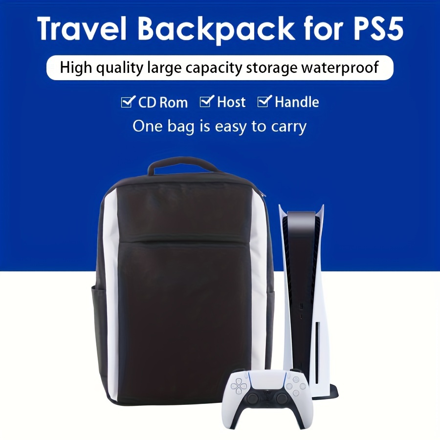 Nueva mochila Ps5 Travel Carrying Case Bolsa de almacenamiento