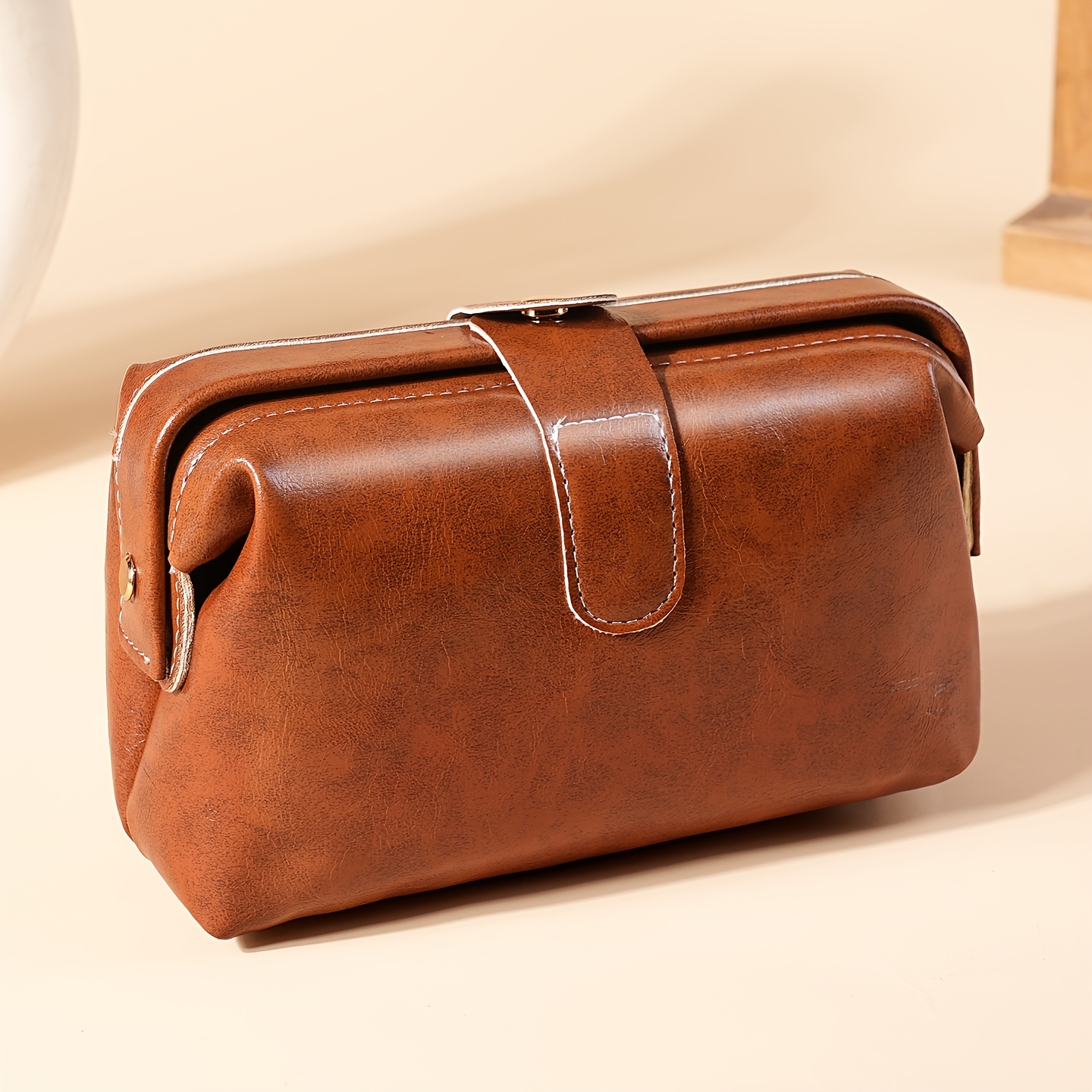 Image of New Autumn/winter Toiletry Bag, Large Capacity Cosmetic And Lipstick Pencil Organizer, Women's Clutch Bag, Phone Pouch