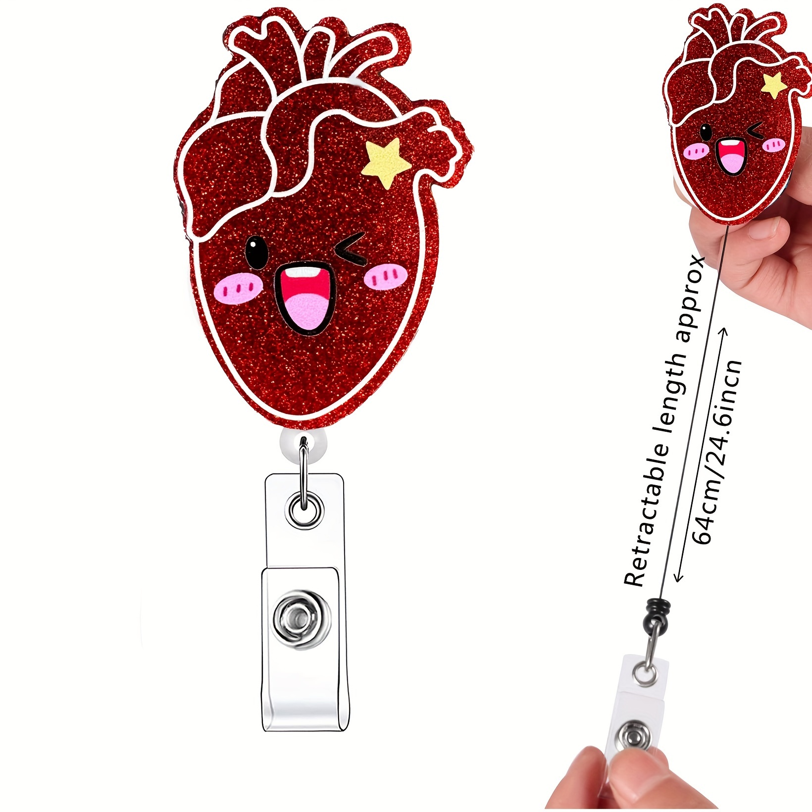 Cardiology Badge Reel - Temu