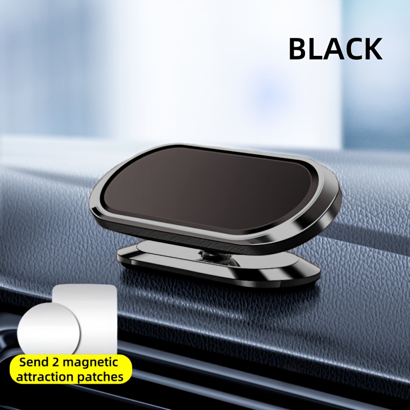 E-shop Auto Magnetische Handyhalterung, [N52 Magnet 8 Stück] [Super Starker Magnet] [2 Metallplatten] Auto Armaturenbrett Handyhalter, Geeignet für
