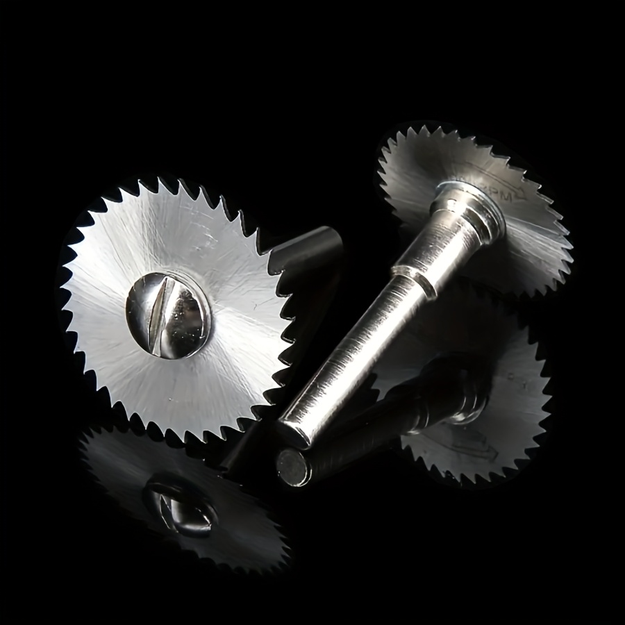 High speed steel cutting blade 7pcs wood plastic copper aluminum soft metal small saw blade 3.2mm pole woodworking accessories