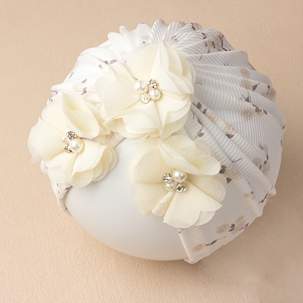 1pc Broken Flower Print Baby Hat Hat Cute Fashion Back To School Gift