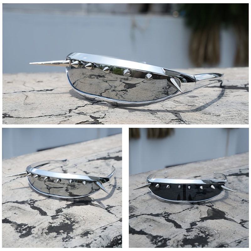 CANKUYZ Cyberpunk Devil Glasses for Halloween & Themed Parties