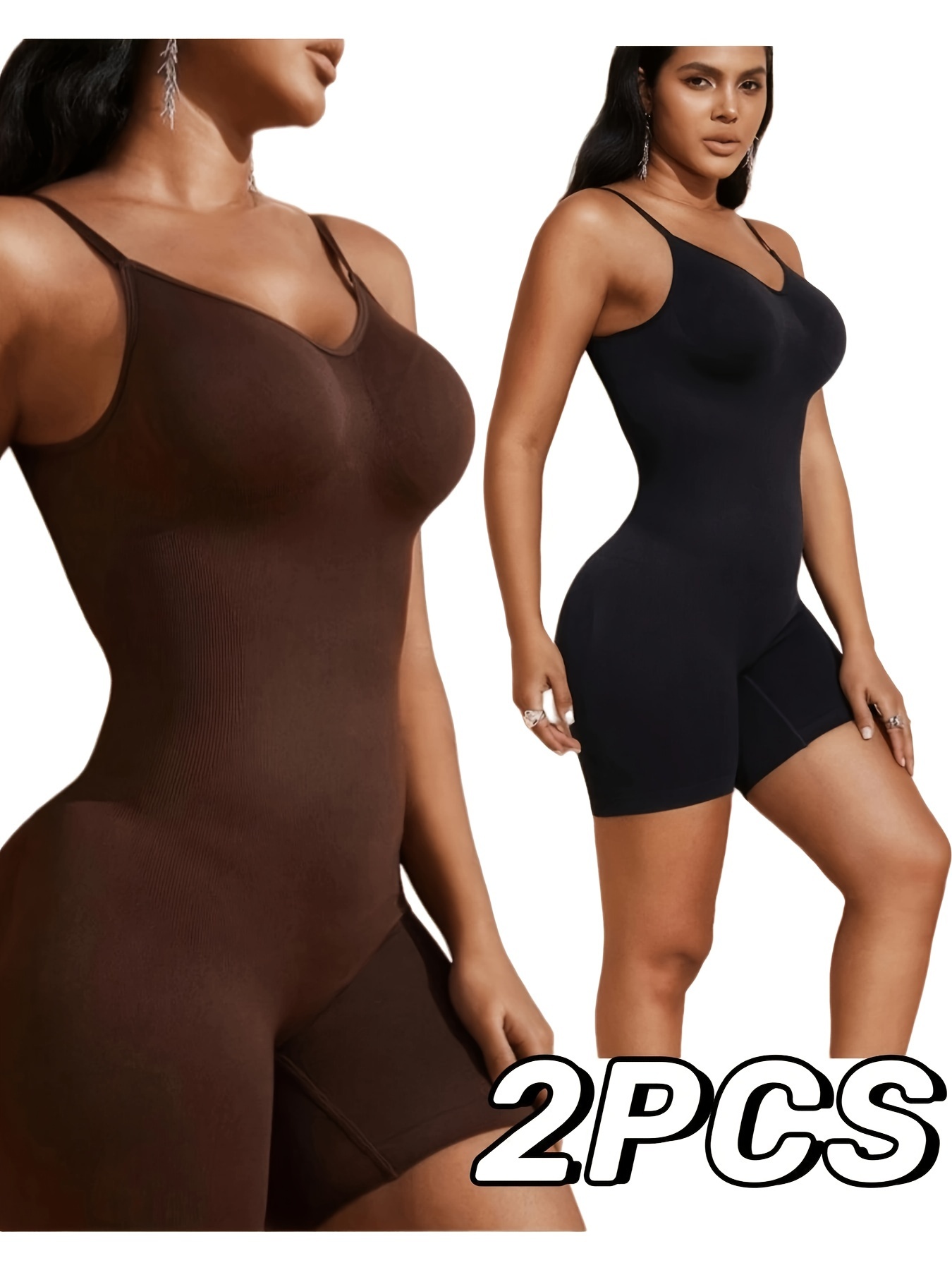 Backless Slip Shaping Bodysuit, Seamless Tummy Control Slimmer Thong Body  Shaper, Women's Underwear & Shapewear