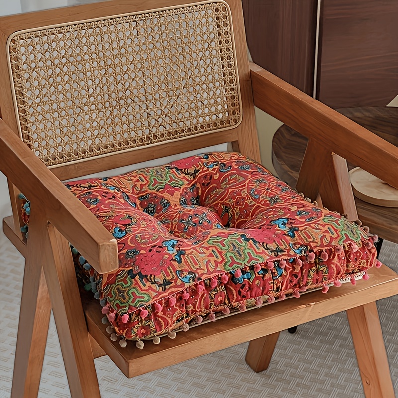 TEMU Comfortable Thickened, , Pillow, Meditation Mat - , Ultra-comfortable, Thick And Beautiful, Making Hips Feel Comfortable And Soft - Suitable For