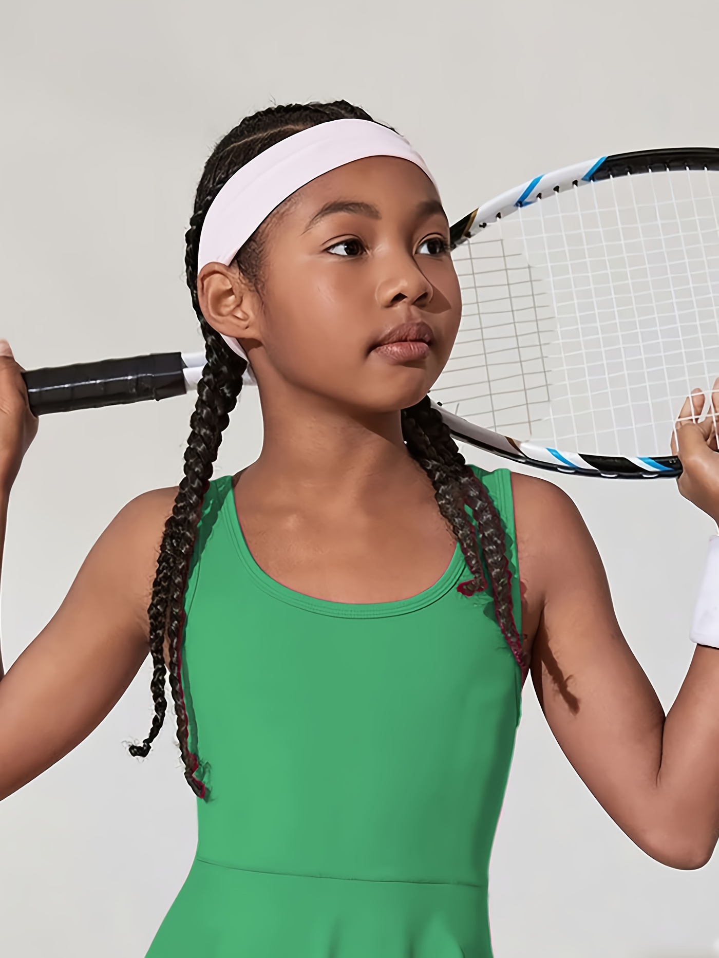 girls athletic tennis dress sleeveless elastic waistband Temu Canada