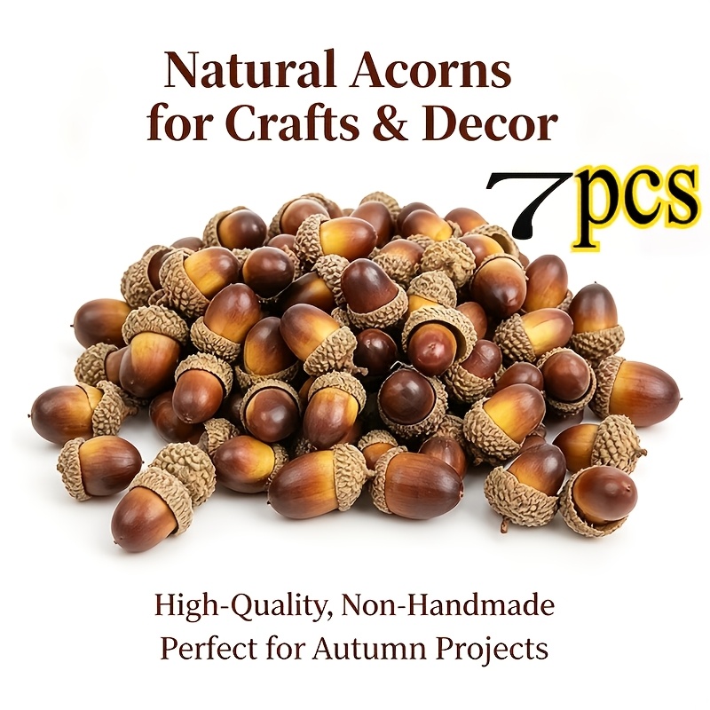 TEMU décoratifs, Matériaux de bricolage d'automne, Ornements de décoration de table pour Thanksgiving, Accessoires de remplissage de vase et de
