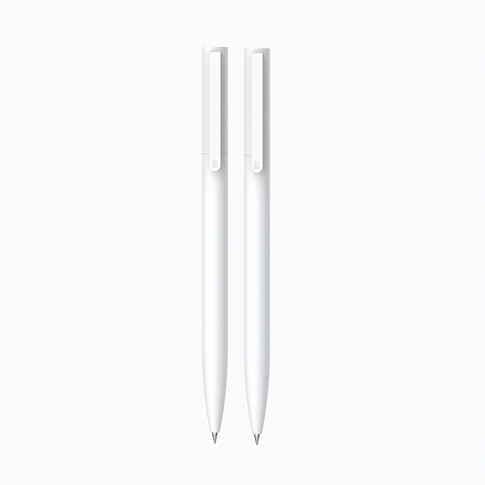 Xiaomi Gel Pen, Featuring A 0.5mm Tip, Combines A Minimalist With A Click Mechanism For Smooth And Effortless Writing.