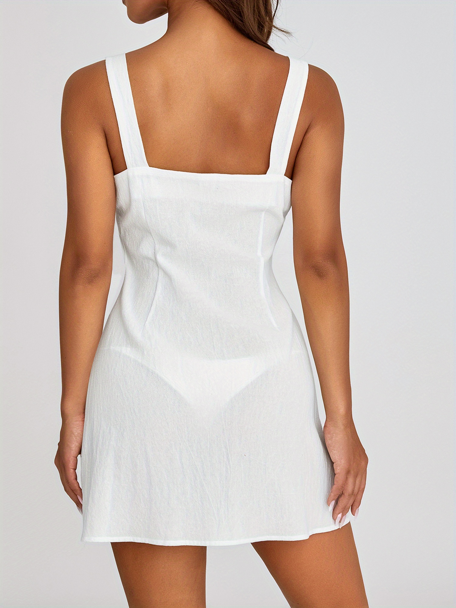 dress for graduation crossword White Graduation Dress