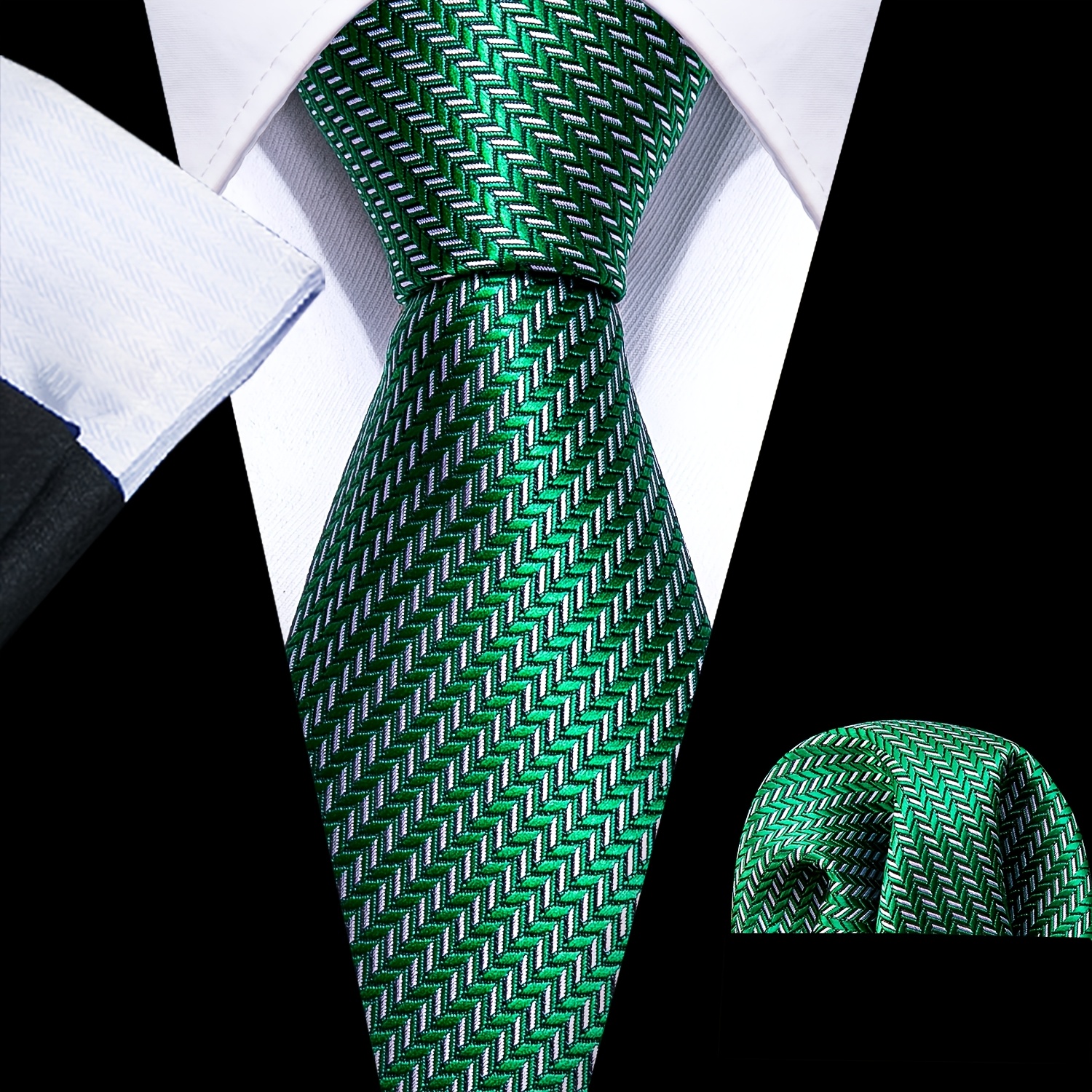 Men' Tie Elegant Striped Necktie For Gentlemen Formal Business Wedding Party Suit Additions