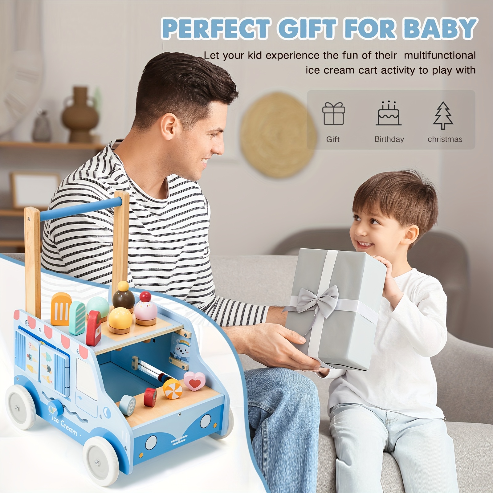 Push Walker Doll Carriage For Year Old Robud Baby Push Walker Doll