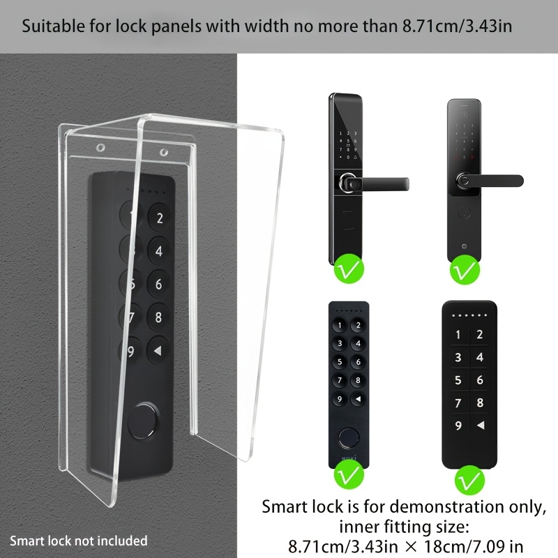 Waterproof Rain Cover for Smart Door Lock Keypad