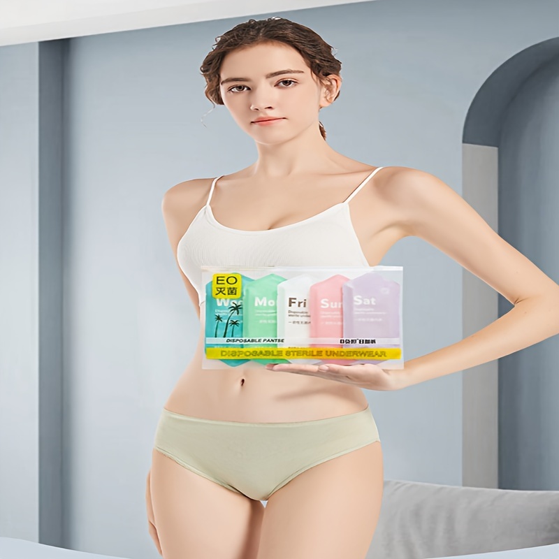 Disposable Women's Underwear Disposable Underpants Soft - Temu