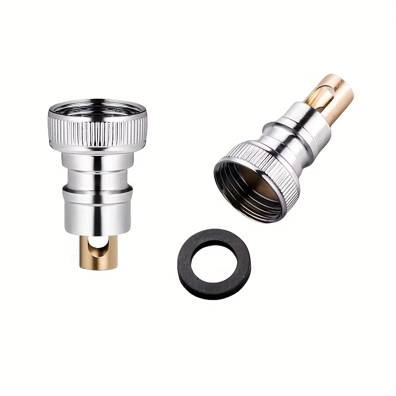 Metal Brass Faucet Aerator Quick Connector Adapter Set Auto - Temu