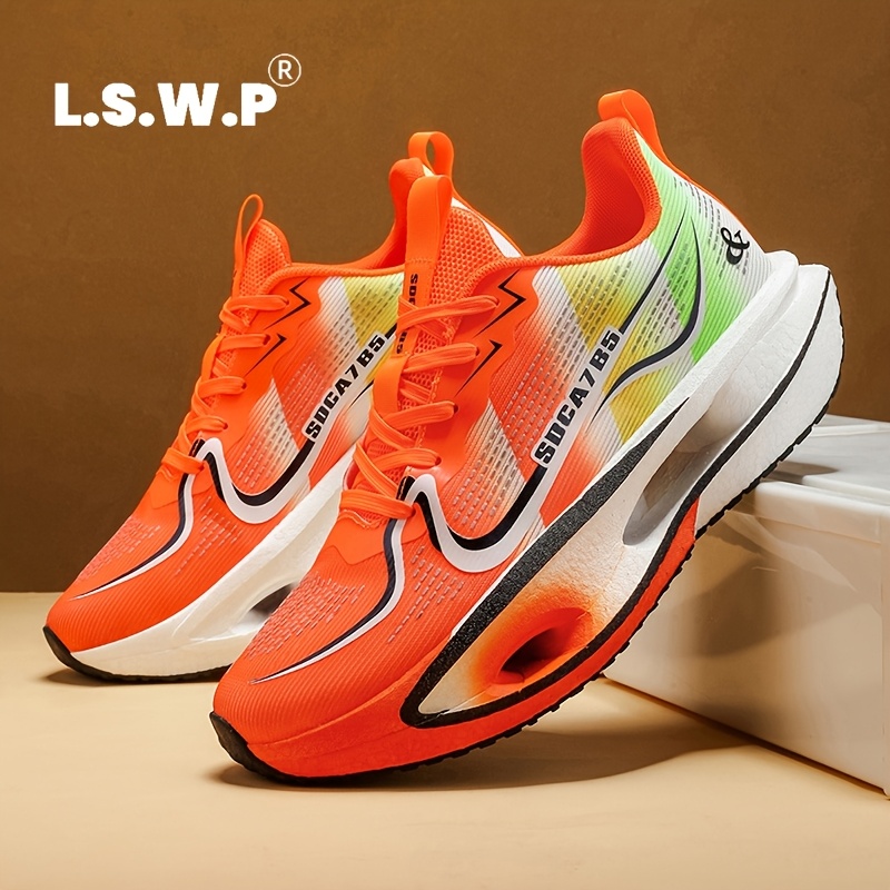TEMU Unisex Couple Casual Fashion Sneakers - Lightweight Lace-up Low- Shoes, Versatile Design With Cushioning And Support, Grip Sole - Plus Size -