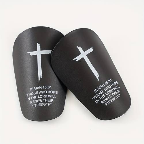 1 pair of soccer guards football player equipment curved design fits legs suitable for soccer basketball baseball and other sports