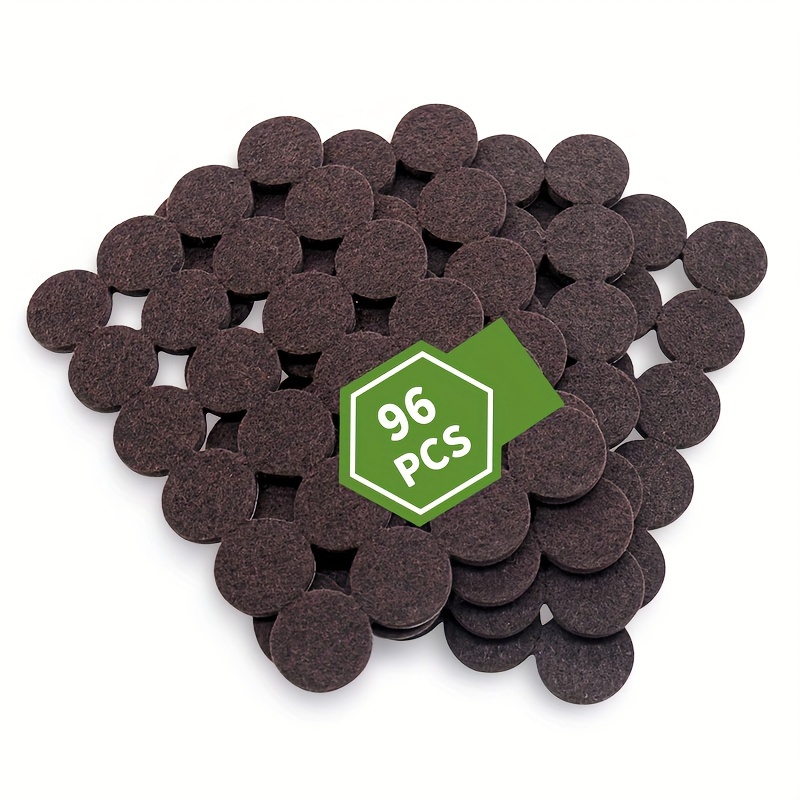 

96pcs , " Round -adhesive For Hardwood - Low & Reduction