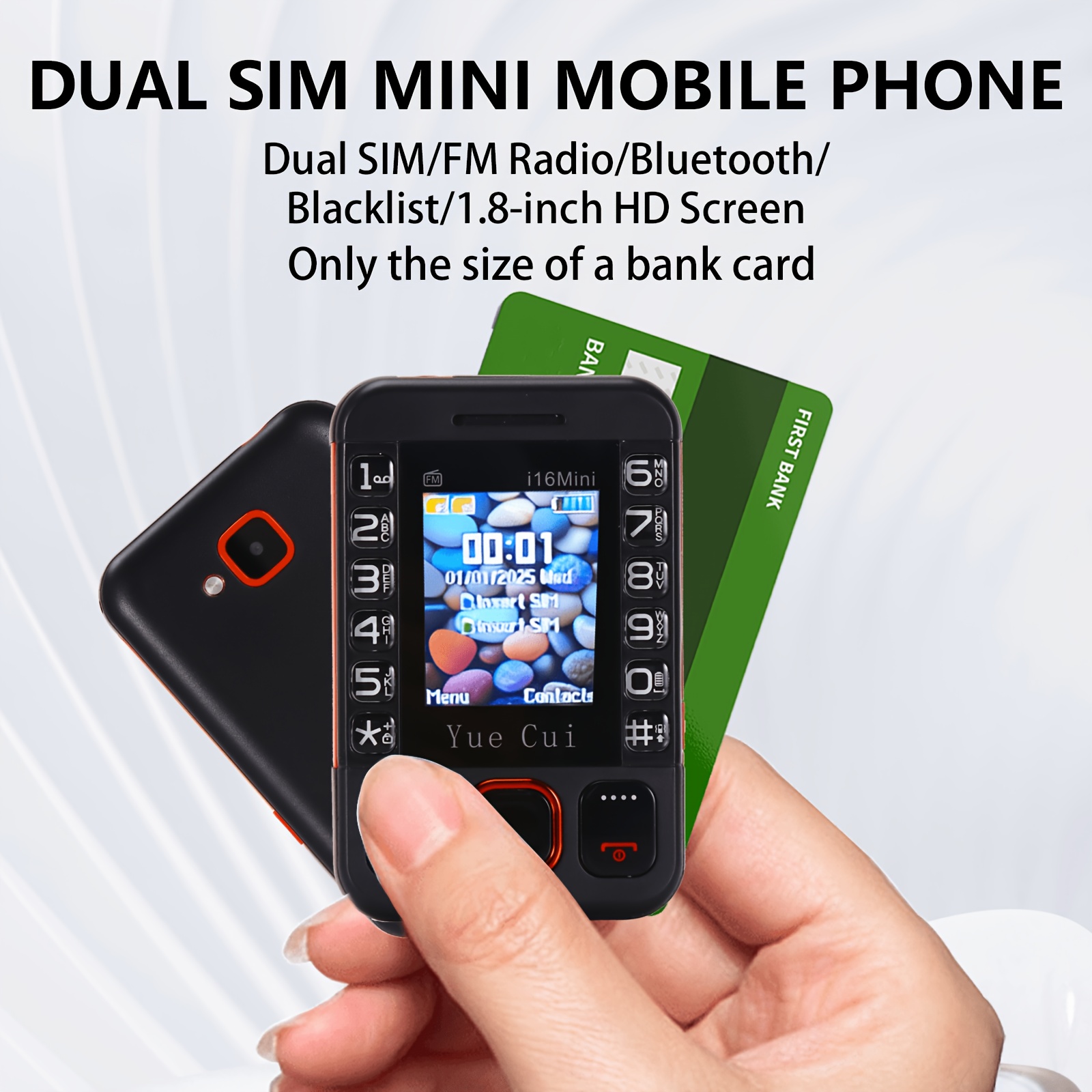 cell phone mini sold on Temu United States
