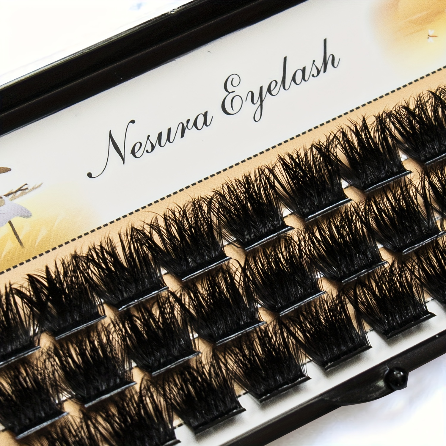 30pcs AILAISHI Professional D Curl Cluster Eyelash Extensions, Mixed Lengths
