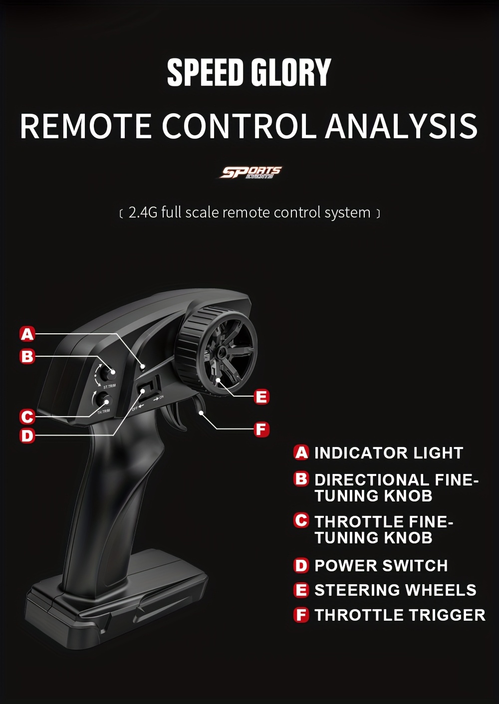 FUUY KF10 1:10 RC Off-Road Vehicle with 4x4 Four-Wheel Drive, High-Speed 2.4GHz Wireless, USB Rechargeable & 2 Lithium Batteries - Durable Plastic Remote Control Car for Outdoor Racing, Mud Terrain, Rock Climbing, RC Car, Mud Terrain Vehicle, Sleek Vehicle Design, Sturdy Construction