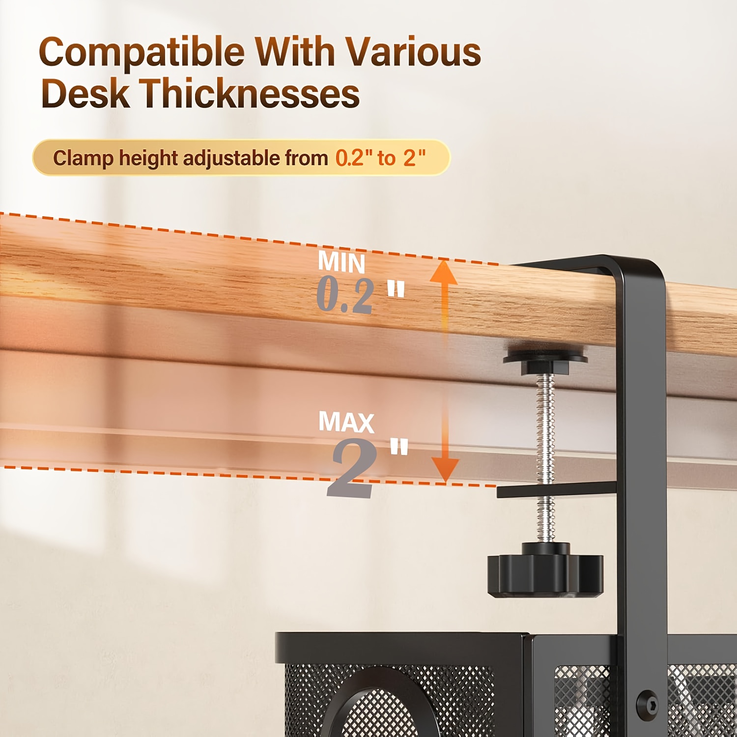 Under Desk Cable Management Box for Organized Workspaces