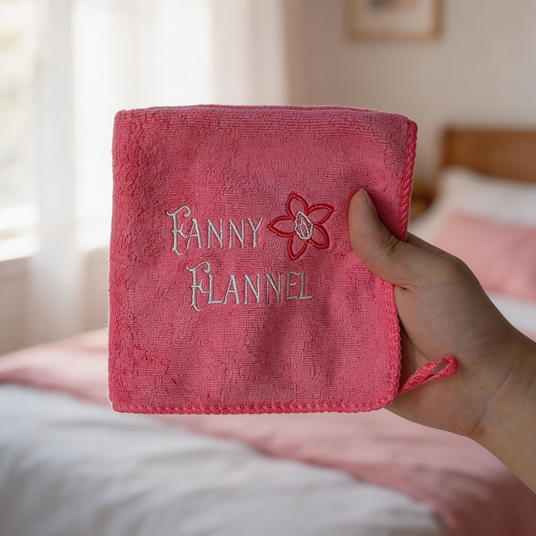 1pc 12 inch 400gsm womens intimate cleaning towel made of ultra   soft and absorbent ideal for mothers day fathers day or as a humorous gift