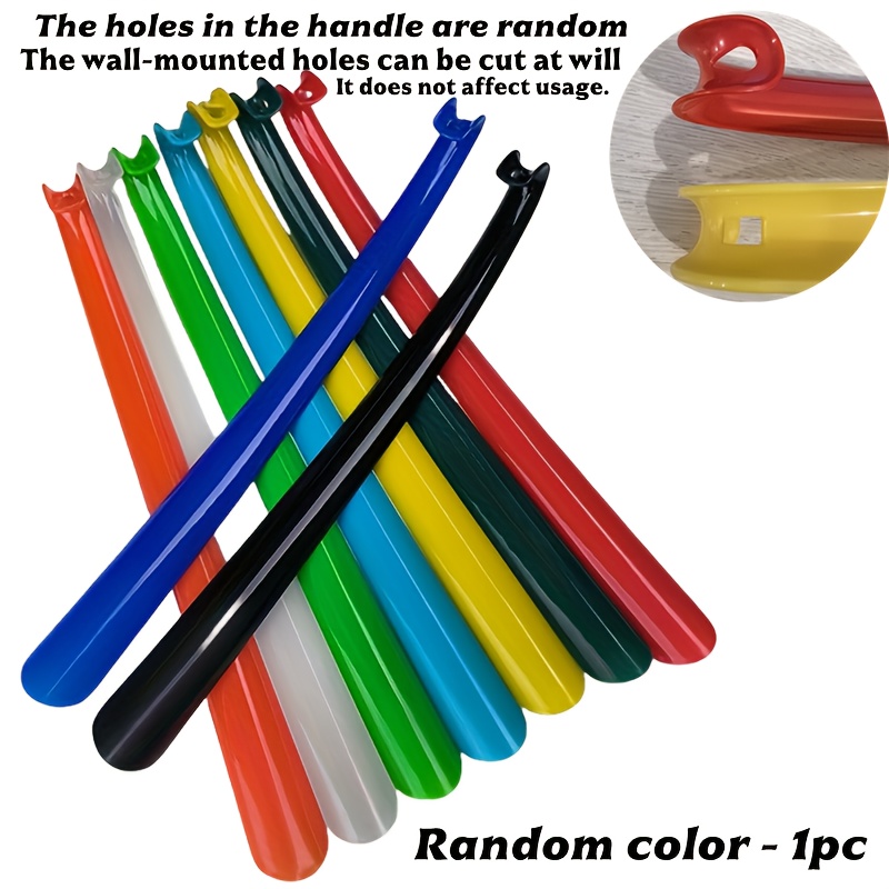 For People Over 60 Years Old - Elderly Shoe-wearing Aid, To To Put On Shoes. Suitable For The Elderly And Pregnant Women. Random Colors. Ideal As Gift For Elders On Halloween And Christmas.