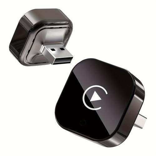 immagine dell'articolo adattatore wireless la connessione cablata in wireless per carplay auto plug and play, dimensioni , connessione veloce e stabile