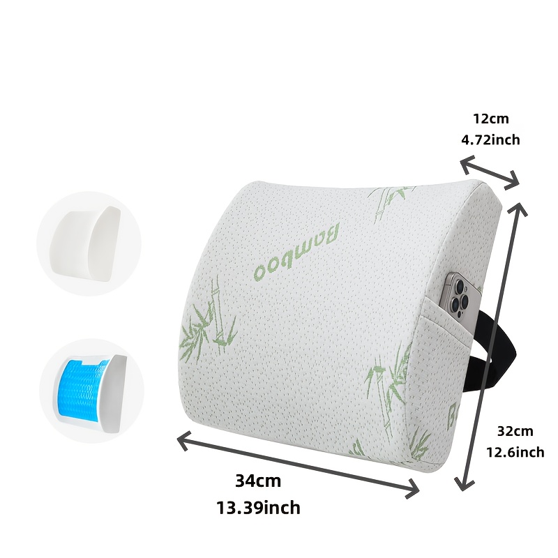 a simple   back cushion suitable for   designed to pressure and assist sleep providing neck and lumbar support ideal for office rest portable and washable featuring a minimalist     used   room bedroom office or car making it a   gift Product details 0